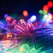 Woody Sofia 10 Metre 100 Ledli 8 Fonksiyonlu Karışık Renkli RGB Led Lamba - 1