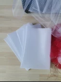 10 Adet 100X300 Kristal Bohça Süsleme Tülü 10 Adet Bohça Süsü Düğün Nikah Kına Bohçası Süsü - 3