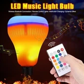 Woody Sofia Kumandalı Bluetooth Hoparlör Ampul LD-37 - 1