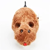 Woody Sofia Kurmalı Kedi Eğitim Oyuncağı Tüylü Peluş Fare Yakalama İnteraktif Sevimli Eğlenceli Oyuncak - 2