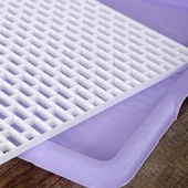 Pratik Lavabo Tezgah Üstü Bulaşık Kurutmalığı Süzmatik 22x40 cm - 4