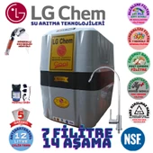 LG Chem COOL GRİ SİYAH POMPALI 12 LİTRE 7 FİLTRE 14 AŞAMA SU ARITMA CİHAZI thumbnail 1