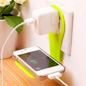 Woody Sofia Universal Mobil Şarj Priz Askısı ve Telefon Tablet Tutucu Stand - 4