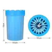 Woody Sofia Silikon Jel Fırçalı Kedi Köpek Pati Ayak Yıkama Temizleme Kovası (Küçük) - 3