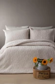 Arpicitas Home Bourbon Bej Çift Kişilik Yatak Örtüsü Set - Bej - 1