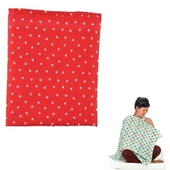 Woody Sofia Kullanışlı Kemerli Yıldız Desenli Bebek Emzirme Önlüğü Örtüsü - 1