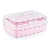 Woody Sofia 12 Bölmeli Çok Amaçlı Takı Toka Kutusu Dikiş Kutusu Kapaklı Organizer Kutusu Bölmeli Kutu - 1