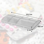 Woody Sofia Haftalık 7 Bölmeli İlaç Saklama ve Hatırlatma Kutusu - 9