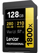 Lexar Professional 128GB 1800X 280MB/s 4K V60 SD Hafıza Kartı - 2
