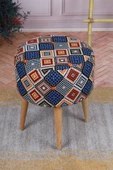 Moda Home Bedding Armonia Puf Mavi - 1