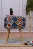 Moda Home Bedding Armonia Puf Mavi - 7