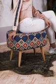 Moda Home Bedding Orbit Puf Mavi - 3