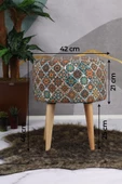 Moda Home Bedding Armonia Puf Turuncu - 2