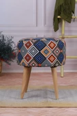 Moda Home Bedding Armonia Puf Mavi - 4