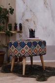 Moda Home Bedding Orbit Puf Mavi - 1
