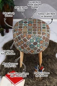 Moda Home Bedding Armonia Puf Turuncu - 3