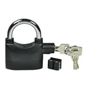 Woody Sofia Desibel Siyah Alarmlı Çok Fonksiyonlu Ekstra Güvenlikli Kare Asma Dolap Kilidi - 4