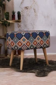 Moda Home Bedding Orbit Puf Mavi - 2