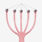 Woody Sofia Çok Fonksiyonlu 5 Uçlu Bilyeli Baş Boyun Bacak Kol Masaj Alet Rahatlatıcı Kafa Masaj Aparatı - 6