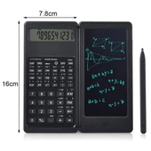 Woody Sofia Silinebilir LCD Yazı Tabletli,Kalemli Katlanabilir Bilimsel Hesap Makinesi - 4