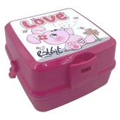 Woody Sofia Kendiliğinden Kaşık Çatallı Beslenme Kutusu 4 Bölmeli Çocuk Beslenme Kabı Saklama Kutusu - 6