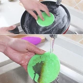 Woody Sofia 2'li Kir Tutmaz Tırtıklı Yüzey Bulaşık Yıkama Pedi - 6