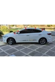 Hyundai Elantra İçin Uyumlu  2016-2020 Krom Cam Çerçevesi Tamtur - 3