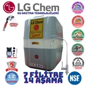 LG Chem COOL GRİ BEYAZ POMPALI 12 LİTRE 7 FİLTRE 14 AŞAMA SU ARITMA CİHAZI thumbnail 1