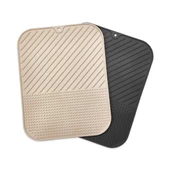 Woody Sofia Silikon Kaydırmaz Mutfak İçin Bulaşık Matı, Çok Amaçlı Kurutmalık 36x28cm - 1