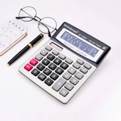 Woody Sofia 12 Haneli Geniş LCD Ekran, Pilli Büyük Düğmeli Hesap Makinesi - 2