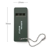 Woody Sofia Kamp Outdoor Yaşam Yüksek Sesli Acil Durum Survival Plastik Düdük - 12