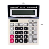 Woody Sofia 12 Haneli Geniş LCD Ekran, Pilli Büyük Düğmeli Hesap Makinesi - 5