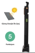 Woody Sofia 5 Fonksiyonlu Güneş Enerjisi İle Şarj Olabilen 48 Ledli Işıldak,Aydınlatma PR-3838 - 4