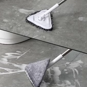 Woody Sofia Teleskopik Saplı 150 cm Üçgen Mop Cam Duvar Tavan Fayans Parke Temizleyici Mop - 2