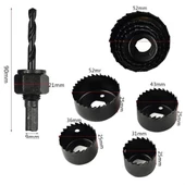 Woody Sofia 6 Parça Demir Ahşap Alçıpan Delme Buat Açma Seti thumbnail 5