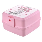 Woody Sofia Kendiliğinden Kaşık Çatallı Beslenme Kutusu 4 Bölmeli Çocuk Beslenme Kabı Saklama Kutusu - 1