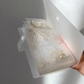 Woody Sofia Albüm Şeklinde Aksesuar, Takı Saklama Poşetleri Kolye, Küpe, Bileklik Organizeri - 2