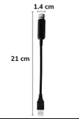 Woody Sofia Kırmızı Ayak Altı Tavan Led Araç içi Aydınlatma Oto Araba İç Disko Ayarlanır USB Lamba Işık - 8