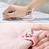 Woody Sofia 4 Adet İğnesiz Yorgan Çarşaf Ve Perde Tutucu Sabitleyici Kaydırmaz Örtü Düzenleyici Klips thumbnail 4