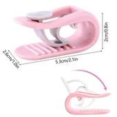 Woody Sofia 4 Adet İğnesiz Yorgan Çarşaf Ve Perde Tutucu Sabitleyici Kaydırmaz Örtü Düzenleyici Klips thumbnail 6