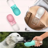 Woody Sofia Taşınabilir Evcil Hayvan Suluğu Seyahat Kabı Kilitlenebilen Su Sızdırmaz Kap 350 ml - 1