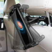 Woody Sofia Oto Koltuk Arkası Telefon Tablet Tutucu Ayarlanabilir 360 Derece Dönebilen Pratik Stand - 2
