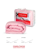 Moda Home Bedding Welsoft Pembe Yorgan Seti Tek Kişilik (1adet  Silikon Yastık ve Kılıfı hedıye) - 6
