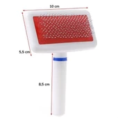 Woody Sofia Paslanmaz Evcil Hayvan Kedi Köpek Tüy Tarama Toplama Fırçası Kolay Temizlenir Bakım Aleti - 7