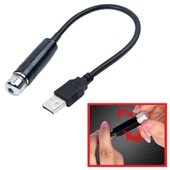 Woody Sofia Kırmızı Ayak Altı Tavan Led Araç içi Aydınlatma Oto Araba İç Disko Ayarlanır USB Lamba Işık - 4