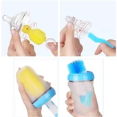 Woody Sofia 7 Parça Biberon Uzun Kavanoz Termos Suluk Sürahi Yağ Şişe İçi Temizleme Fırçası Aparatı Seti thumbnail 3