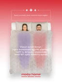 Moda Home Bedding Welsoft Kapuçino Yorgan Seti Tek Kişilik (1adet  Silikon Yastık ve Kılıfı hedıye) - 4