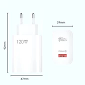 Woody Sofia 120W USB Hızlı Type C Uçlu Kablolu Şarj Aleti - 5