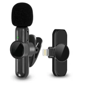 Woody Sofia Type C Uyumlu İphone Dönüştürücülü Kablosuz Yaka Mikrofonu Android ve İphone Uyumlu Mini Mikrofon - 3