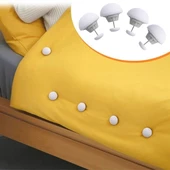 Woody Sofia 4 Adet Mantar Model Yorgan Kılıfı Ve Çarşaf Tutucu Sabitleyici - 1